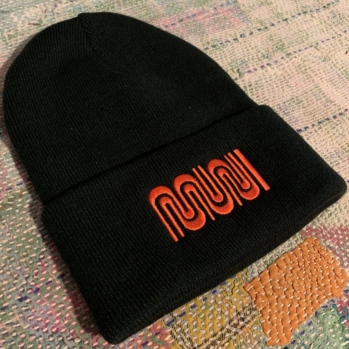 帽子 SF MUNI Worm Logo Watch Cap Willow Pants SF Municipal Railway Muni 