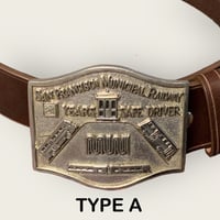 Willow Pants"CABLE CAR"Vintage Buckle Belts by Roosterking Co.
