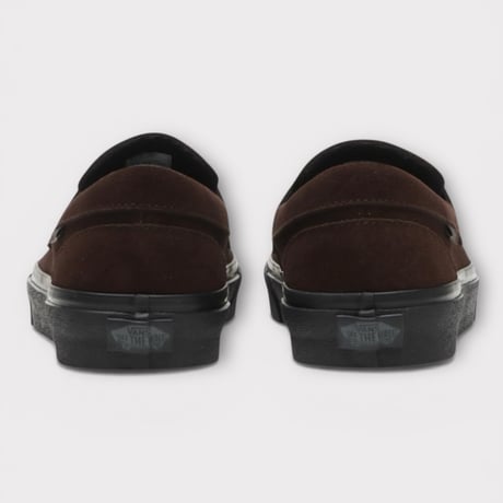 VANS/Brown Suede Loafers.