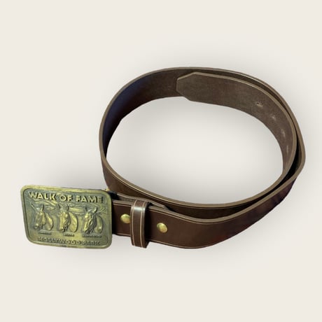 Willow Pants "Walk Of Fame"Vintage Buckle Belt by Roosterking Co.