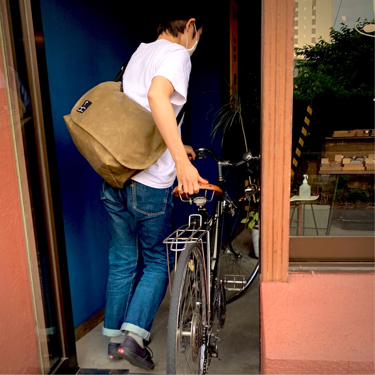 De Martini Messenger Bag DM50(Medium Size) Exc