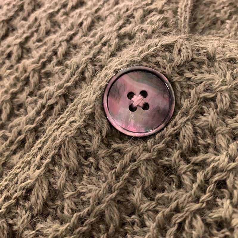 THE ART OF WOOL アルパカ カーディガン slowpoke THE ART OF WOOL アルパカ カーディガン slowpoke