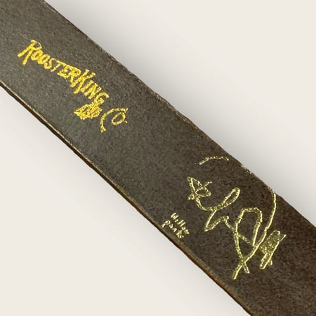 Willow Pants "Walk Of Fame"Vintage Buckle Belt by Roosterking Co.