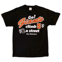 Go! Giants(SHINJO #5) UPCYCLING Tee