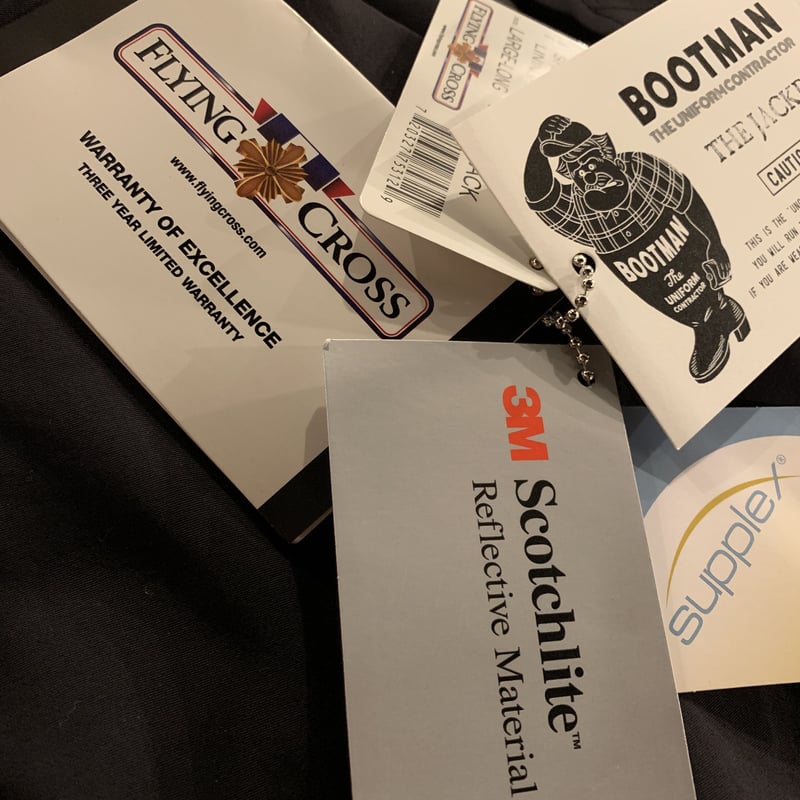 MUNI BOOTMAN OPERATOR JACKET FlyingCross｜BOOTMAN OPERATOR FLEECE