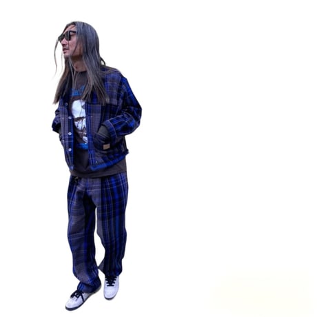 Willow Pants/J-001 Wool Plaid Exclusive for slowpoke.