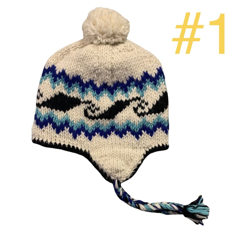 Hand Knitting Cap with Ear Flaps Exclusively fo