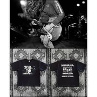 "NIRVANA 1989" Photo by Charles Peterson  T-Shirt.(Official)