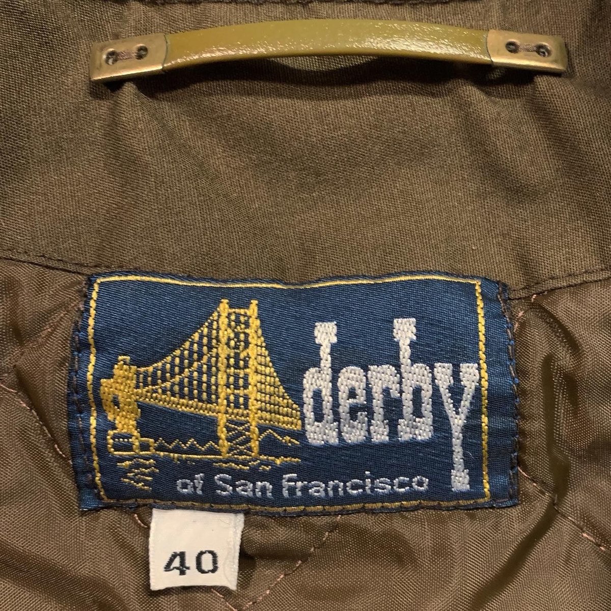 【希少】80s-90s derby 0f SanFranciscoスイングトップ 中古・古着通販】DERBY OF SAN FRANCISCO (ダービーオブ