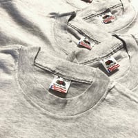 90s N.O.S. FRUIT OF THE LOOM/HEATHER GREY BLANK T-SHIRTS