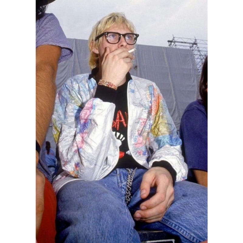 Leslie Jordan 地図柄 ヴィンテージ古着 LESLIE JORDAN - Made In USA】ヴィンテージ ペーパージャケット