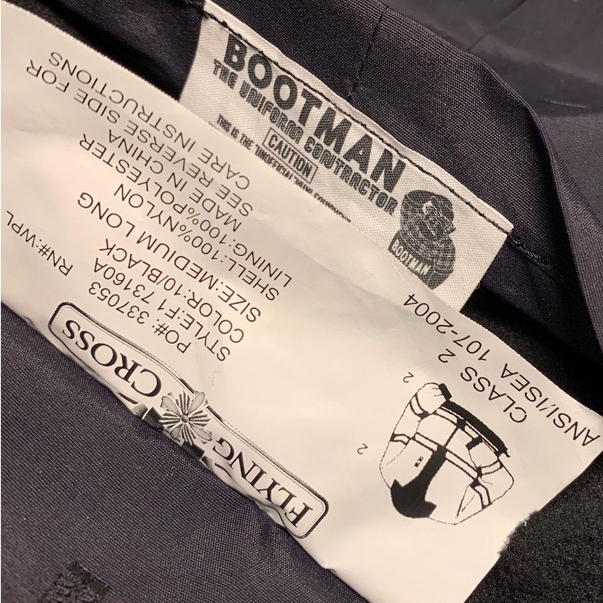 BOOTMAN OPERATOR JACKET made by Flying Cross |