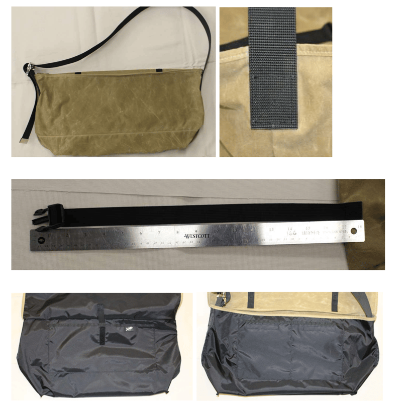 De Martini Messenger Bag DM100( Large size) Exc