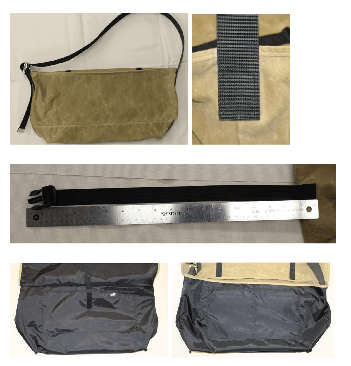 De Martini Messenger Bag DM100( Large size) Exc