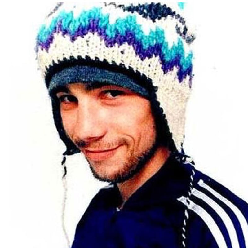 Hand Knitting Cap with Ear Flaps Exclusively fo