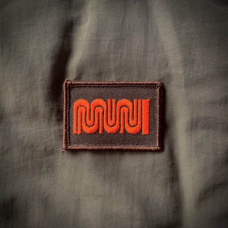 トップス SF MUNI VEST by slowpoke SF MUNI VEST by slowpoke Muni San Francisco sf 市営鉄道 slow poke