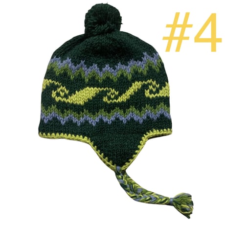 Hand Knitting Cap with Ear Flaps Exclusively for slowpoke