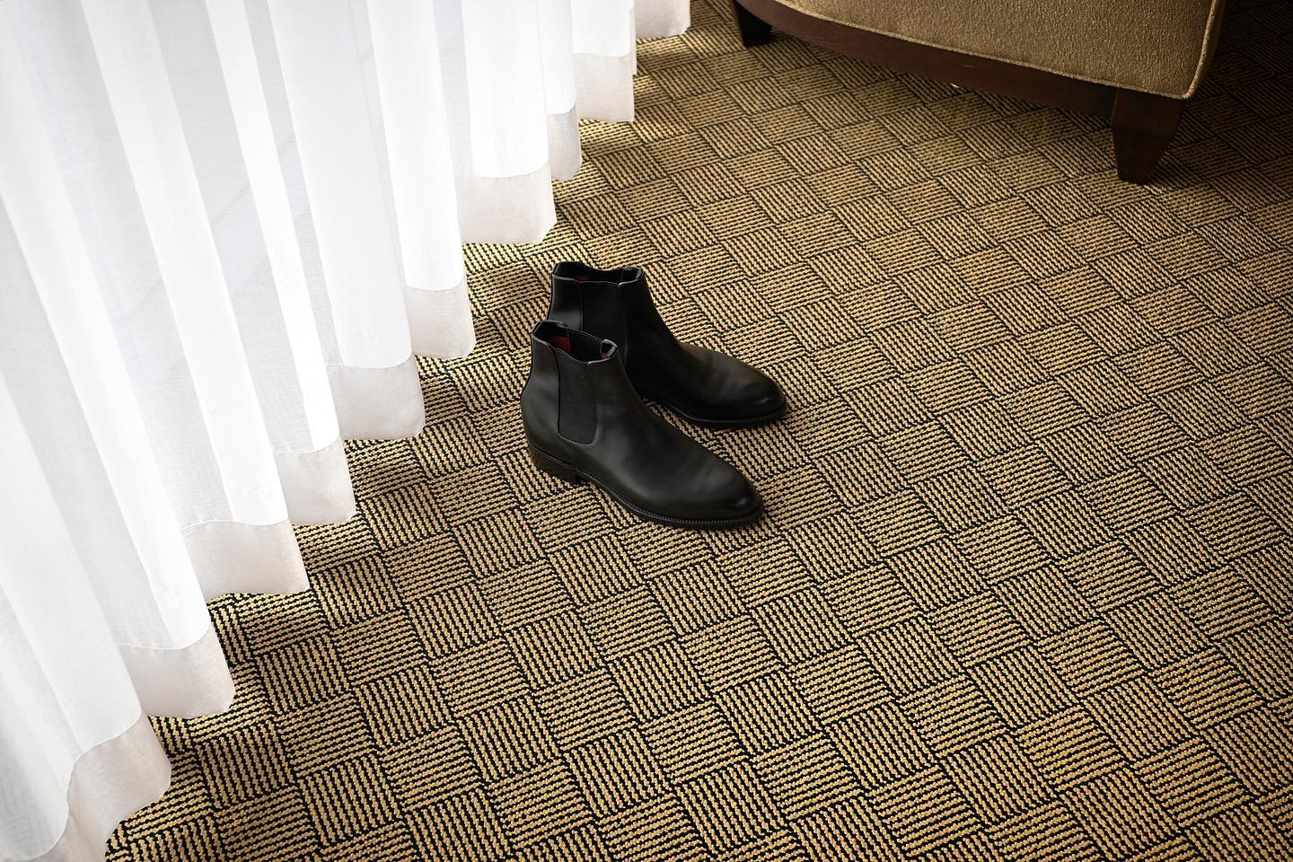 renewal women SIDE GORE black | tachinochie