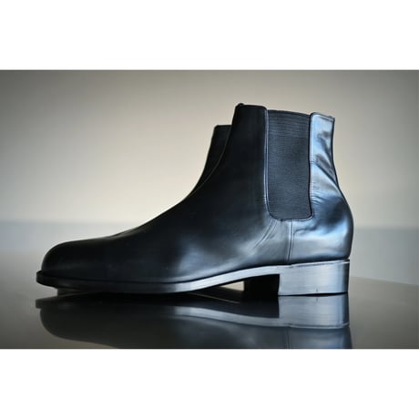 Men’s Side Gore Boots Everest Italian Calf Leather / Black（26cm）