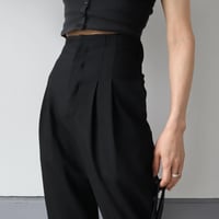 wool cashmere LOUNGE PANTS black