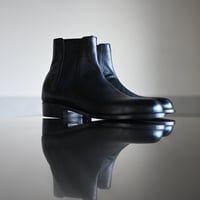 Women’s Side Gore Boots Everest Italian Calf Leather / Black（24cm）