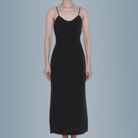SLIP DRESS black