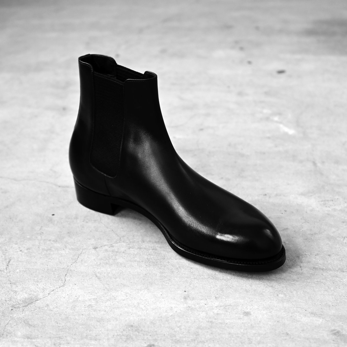 renewal women SIDE GORE black | tachinochie