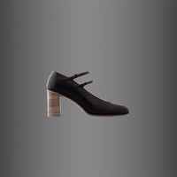 DOUBLE STRAPS HIGH HEELS