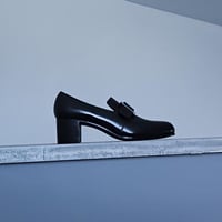sample sale - neo HIGH PEBLI  women 22.5 ▫️ silver buckle