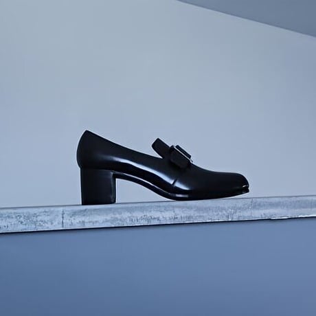 sample sale - neo HIGH PEBLI  women 22.5 ▫️ silver buckle