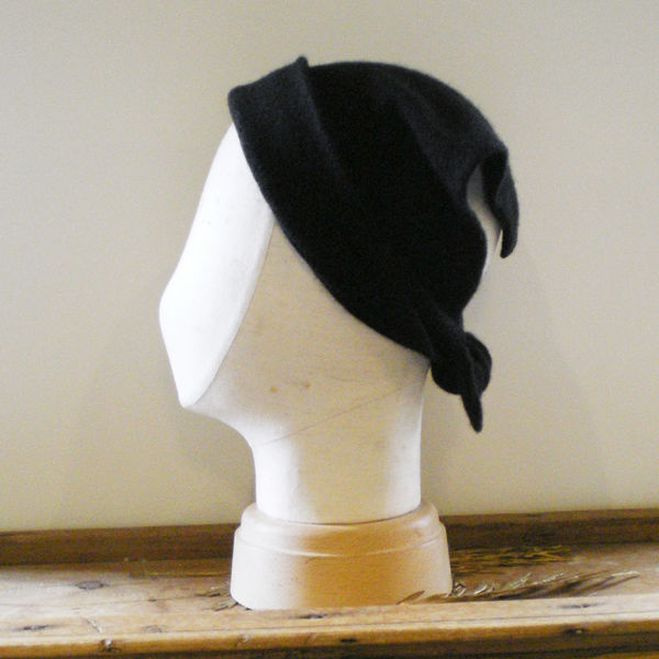 カシミヤバブーシュカ（Black） | Sugri Official Online Store