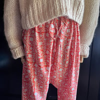 Block print pyjama pants rayon