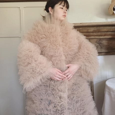 チュールコート　フルフリル