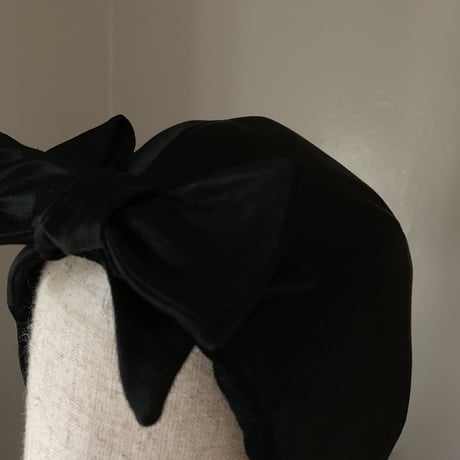 sugriスグリ 別珍フード ブラック sugri別珍フード ブラック | THE MISONO