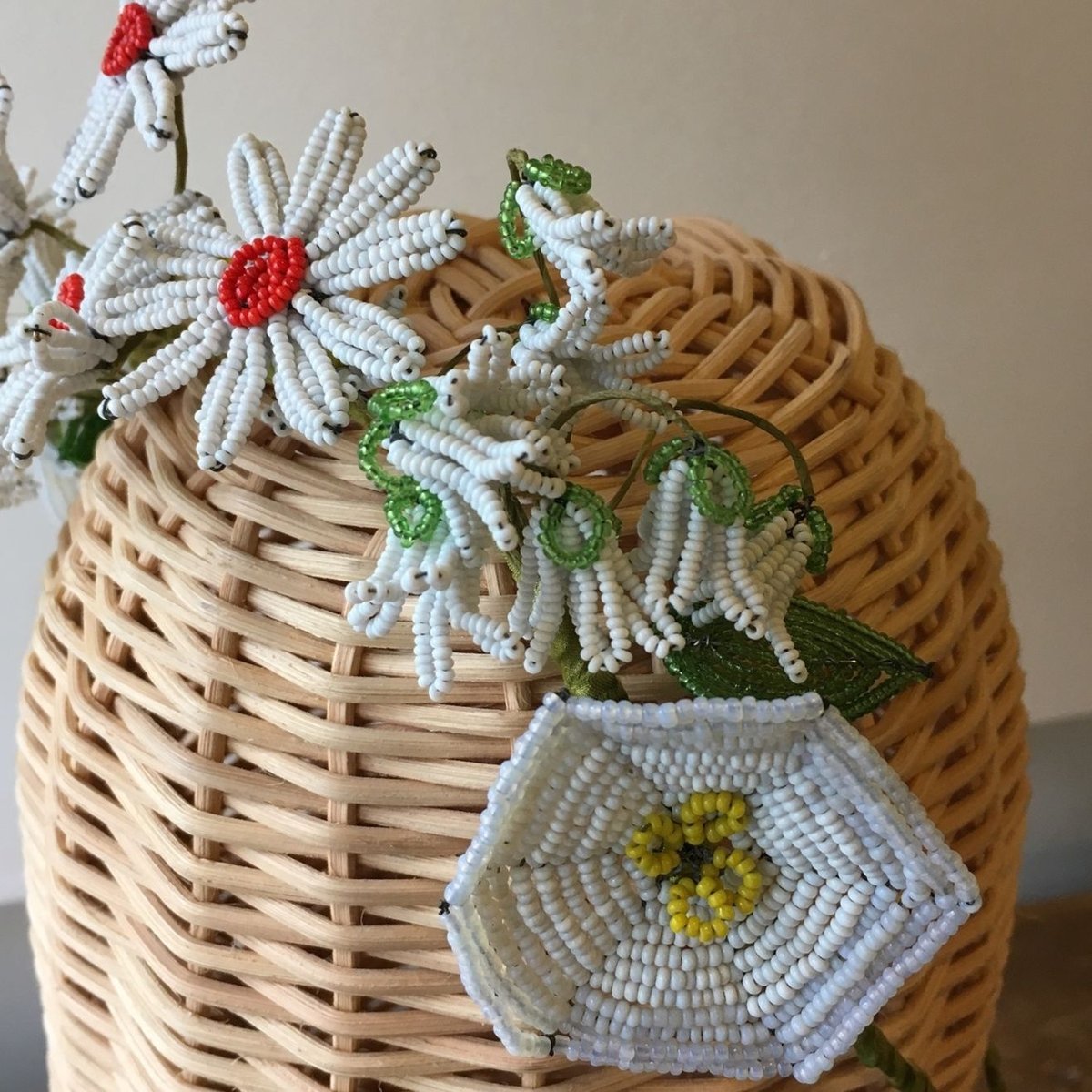 アンティークビーズフラワーヘッドピース | Sugri Official