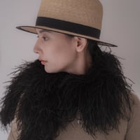 モットルポーラーハット Pilar hat (straw)