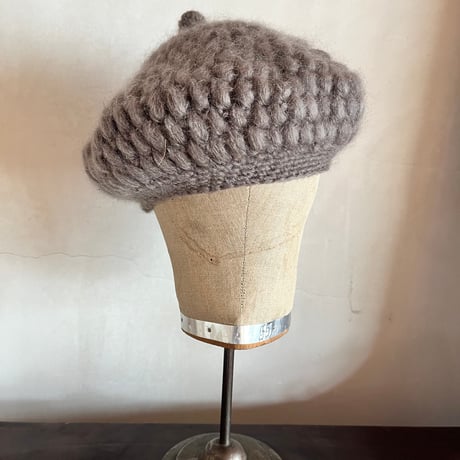 つのつの sugri シルクリボン付き 別珍フード sugri 別珍フードシルク