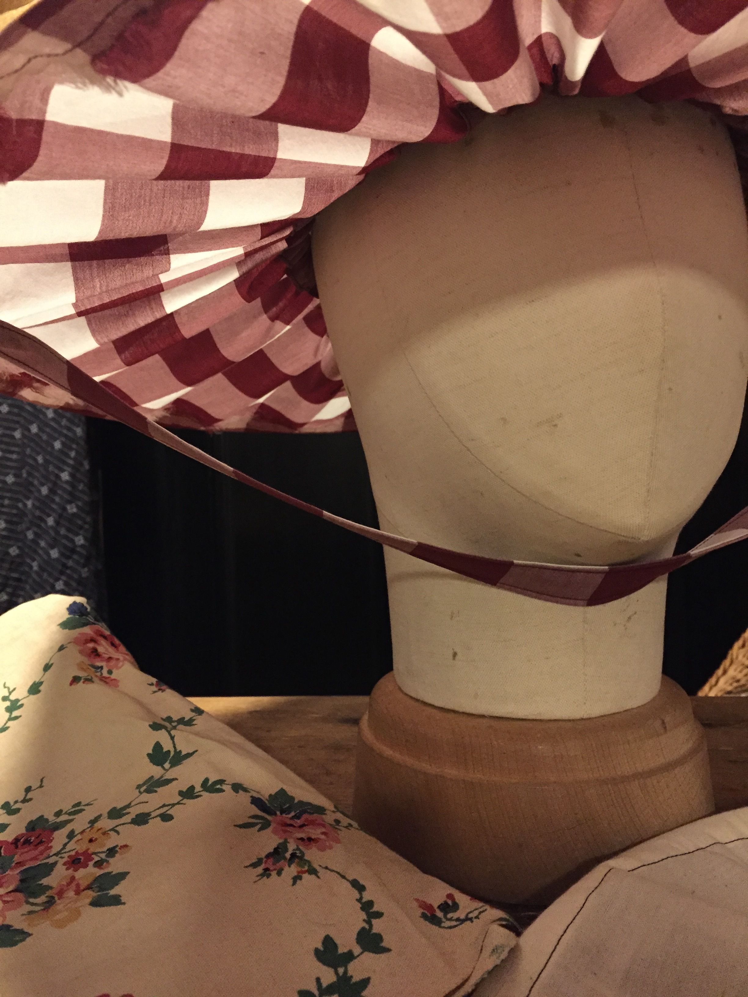 Winery Hat Gingham Check | Sugri Official Onlin