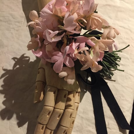 3way Violet Mini Bouquet Pink　　3wayすみれミニブーケコサージュ ピンク