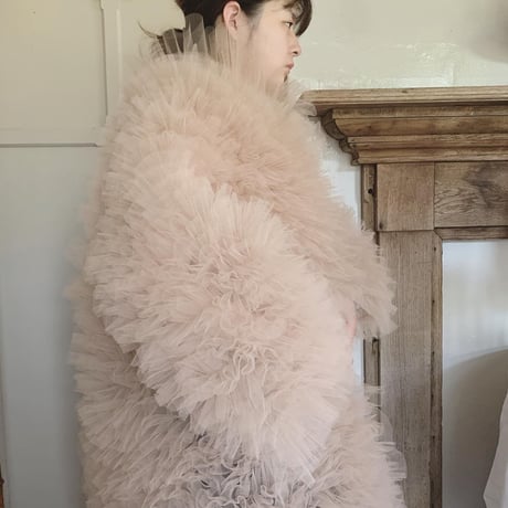 チュールコート　フルフリル