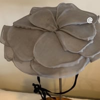 花弁ヘッドピース　グレー
