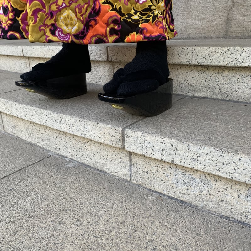 ぽっくり黒塗りPokkuriGETA black | Sugri Official Onlin