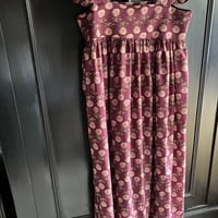 ブロックプリントサマードレスパープル2点限定