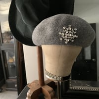 Rhinestone beret　ラインストーンベレーサンプル