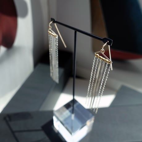 K14gf ハンガー・ピアス　チェーン
