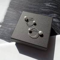Silver filled 『 ９ 』edge イヤーカフ