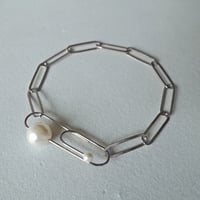 Silver filled+Silver925 ’ Clip clasp ’ ブレスレット