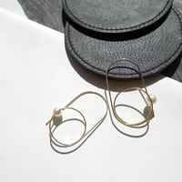 K14gf 『 ９ 』フープピアス