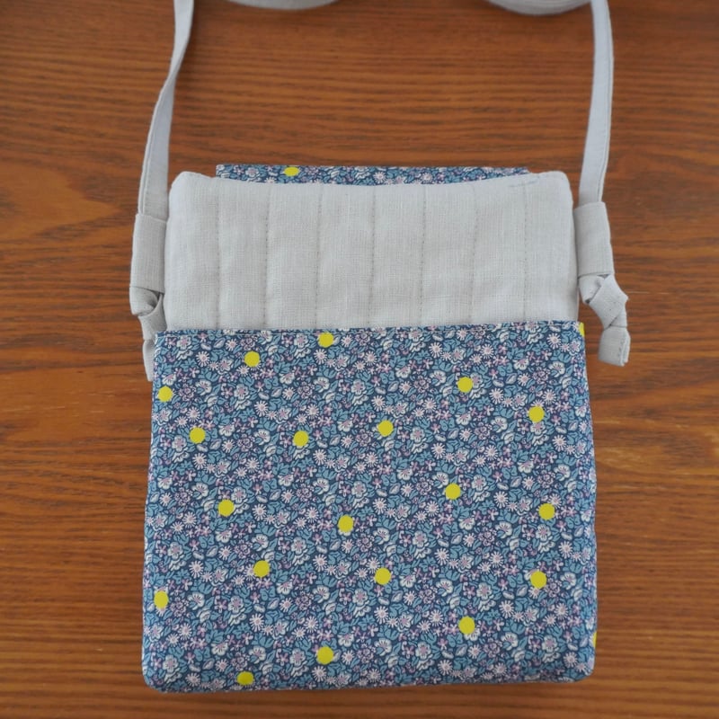 裁断済み/mini講座キット】スマホポシェット & 折りまちグラニーバッグ