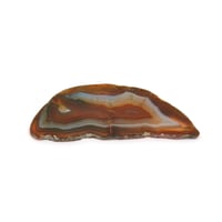 【１点物】アゲートプレートS(ブラウン)